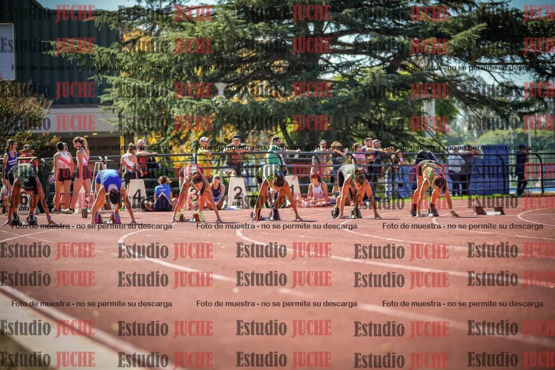 Fotos de los 100 m llanos de mujeres