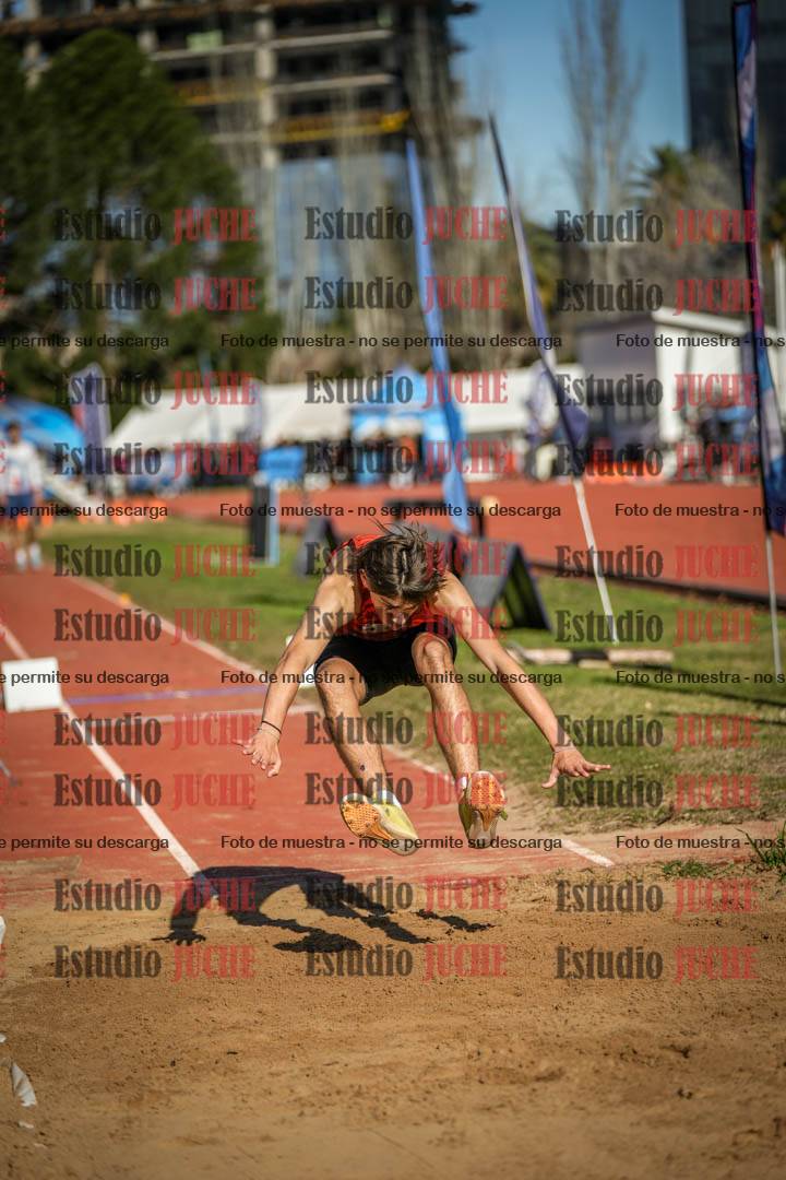 Fotos del salto triple de varones