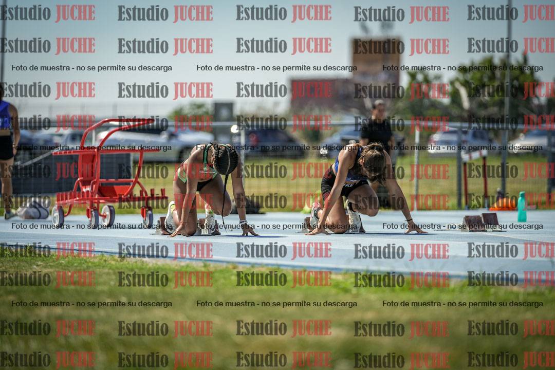 Fotos de los 100 m llanos de mujeres
