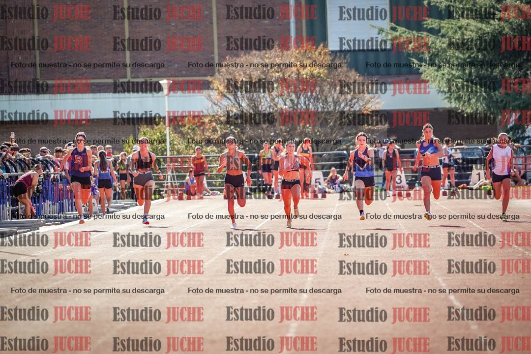 Fotos de los 100 m llanos de mujeres