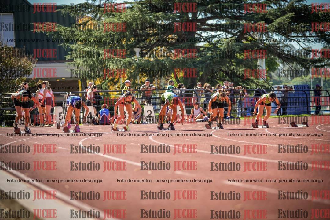 Fotos de los 100 m llanos de mujeres