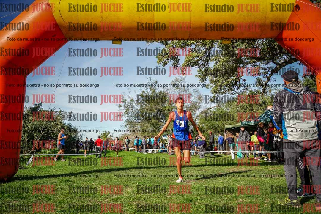 Fotos de la llegada del cross de 3000 m