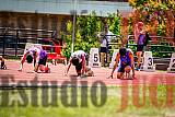 Fotos de los 100 m llanos de varones