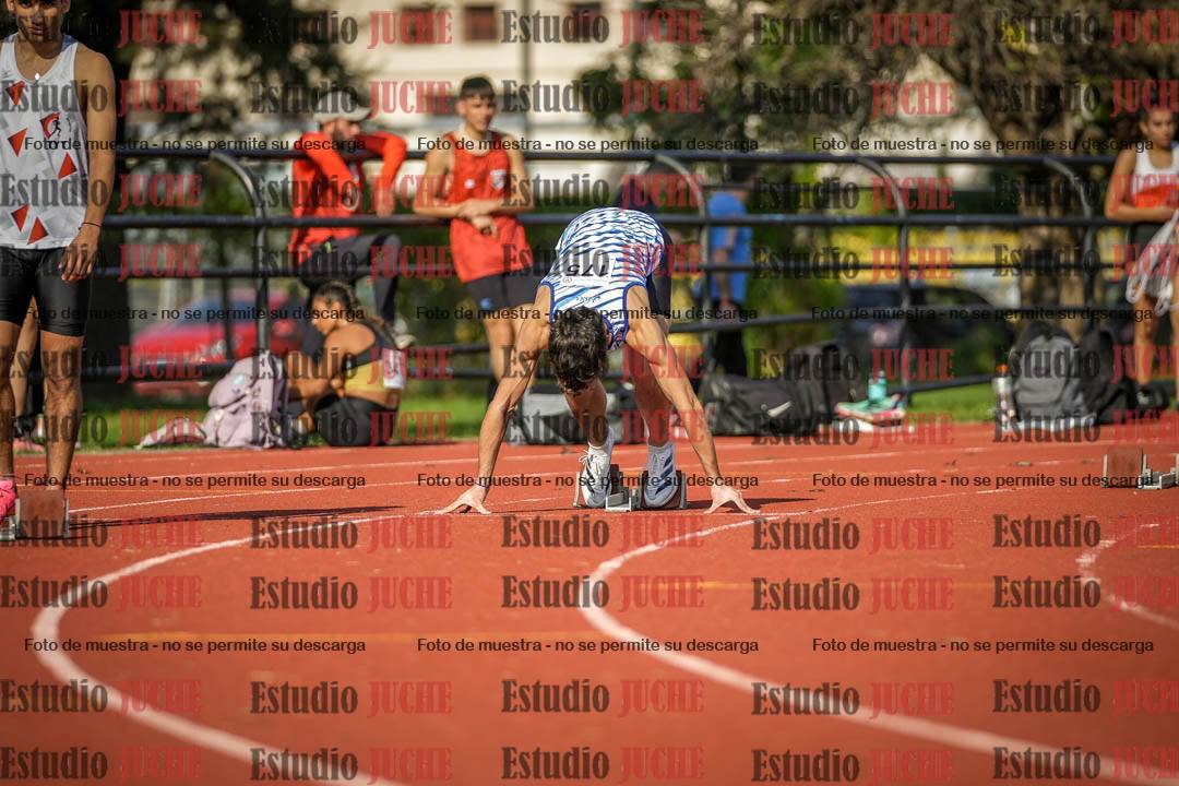 Fotos de los 200 m llanos de varones