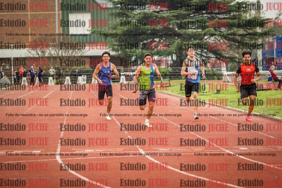 Fotos de los 200 m de varones