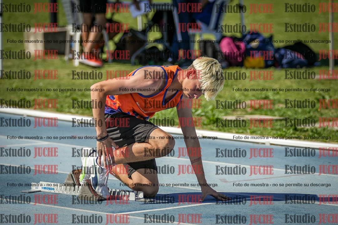 Fotos de los 400 m llanos de varones