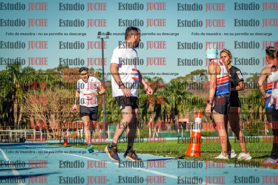 Fotos durante los relevos