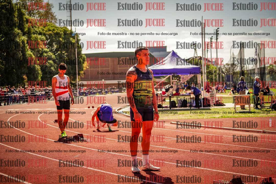 Fotos de los 400 m llanos de varones