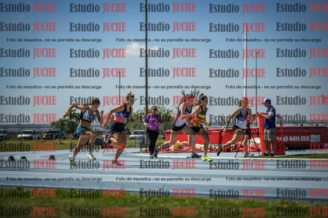 Fotos de los 100 m llanos de mujeres