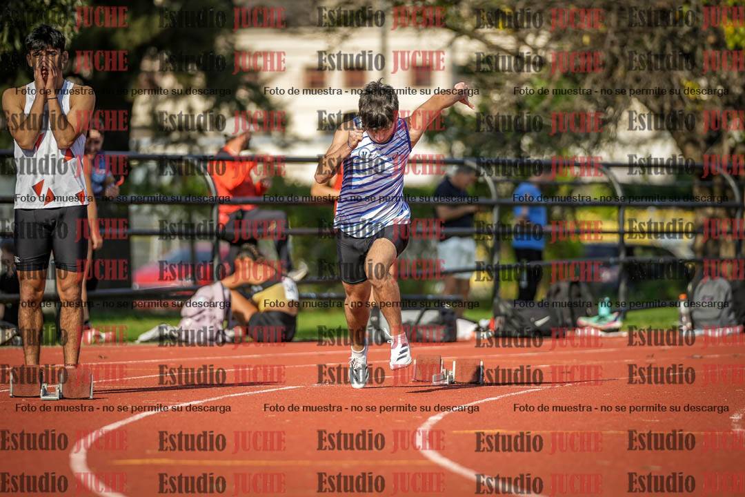 Fotos de los 200 m llanos de varones
