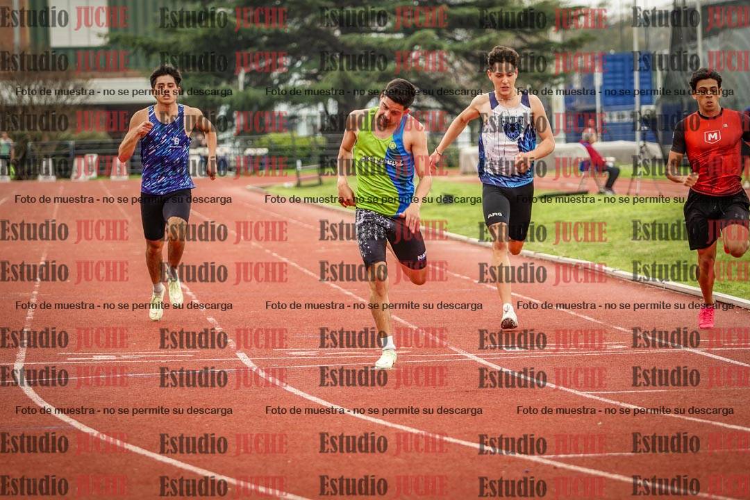 Fotos de los 200 m de varones