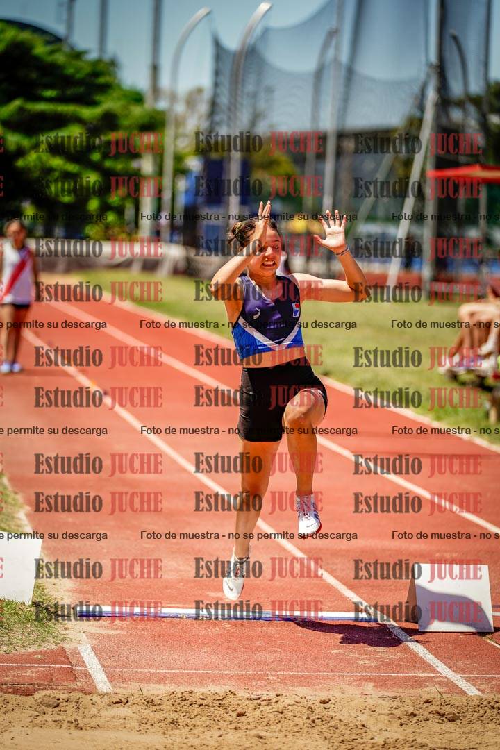 Fotos del salto en largo de mujeres - U14