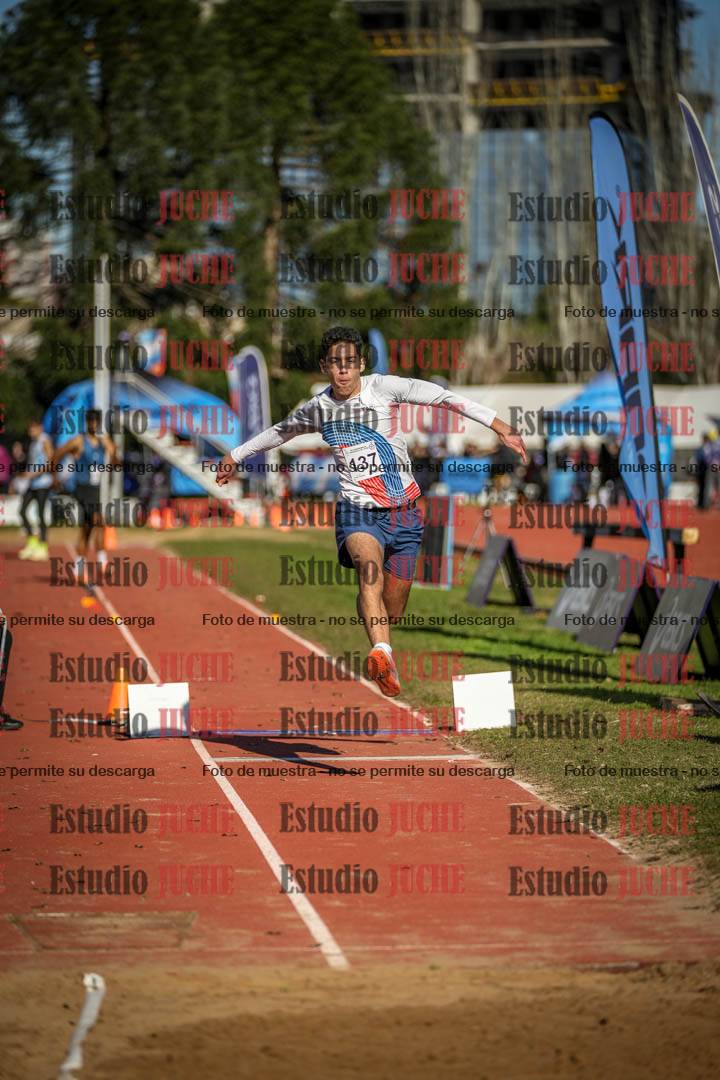 Fotos del salto triple de varones