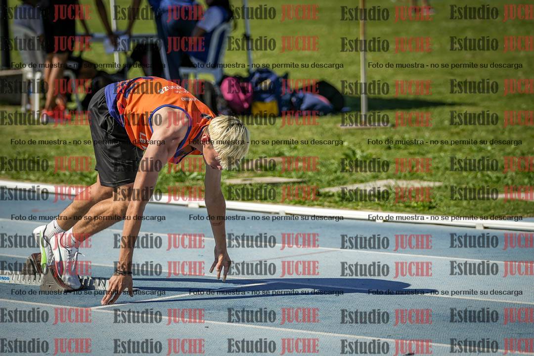 Fotos de los 400 m llanos de varones