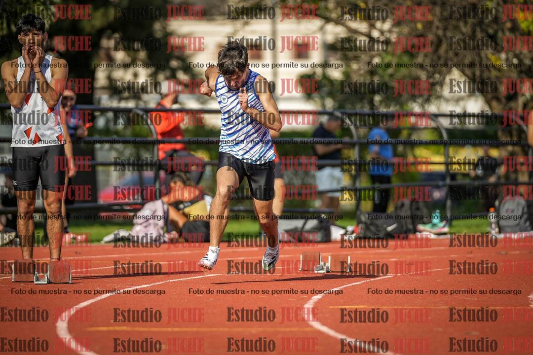 Fotos de los 200 m llanos de varones