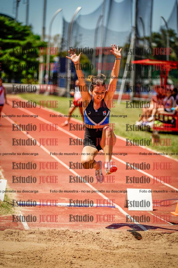 Fotos del salto en largo de mujeres - U14