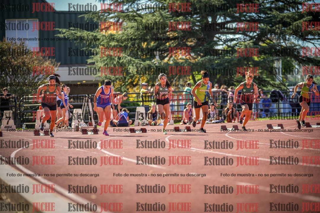 Fotos de los 100 m llanos de mujeres