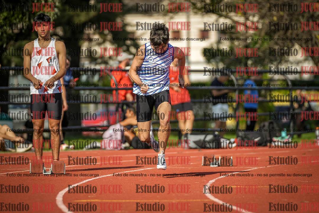 Fotos de los 200 m llanos de varones