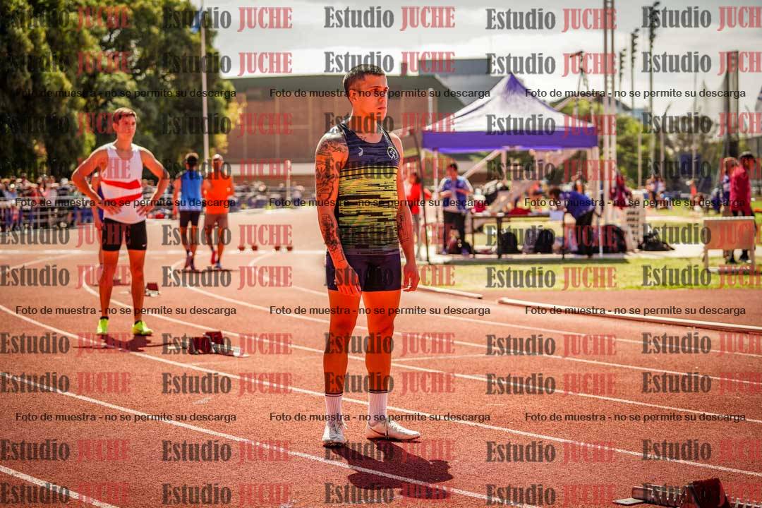 Fotos de los 400 m llanos de varones