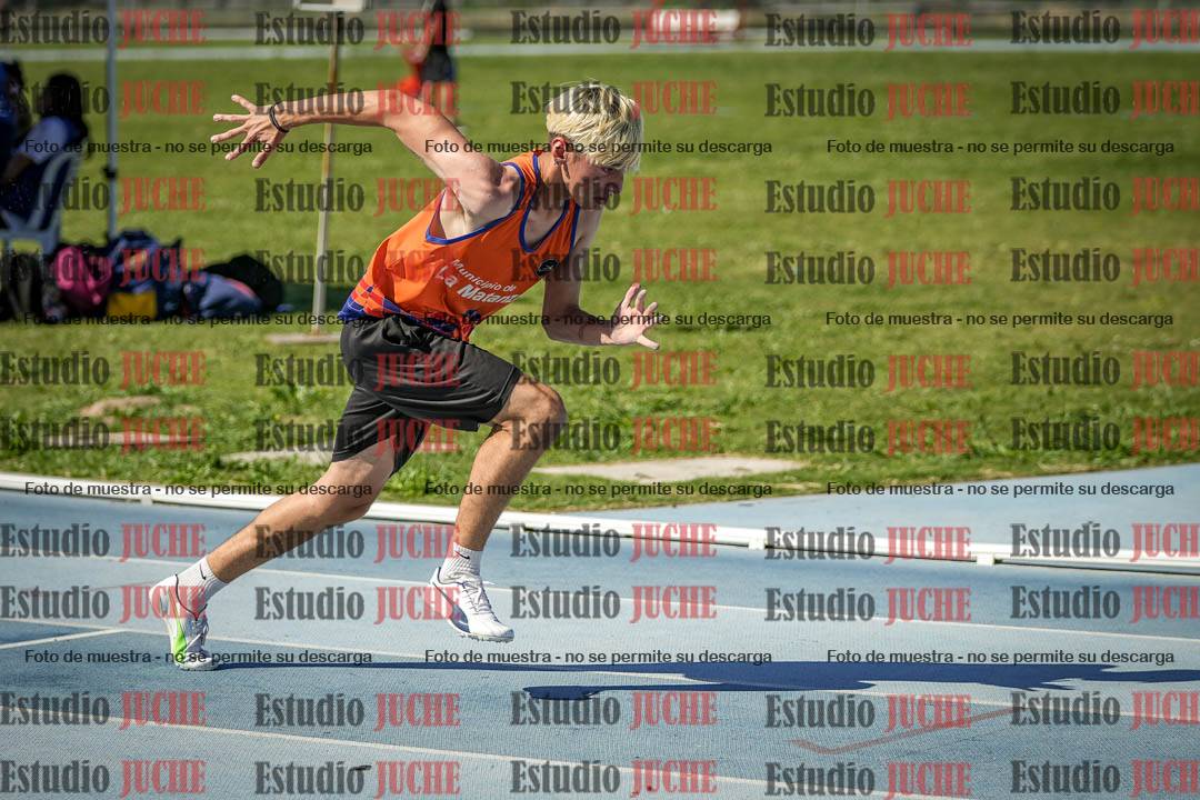 Fotos de los 400 m llanos de varones