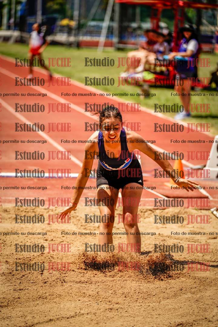 Fotos del salto en largo de mujeres - U14