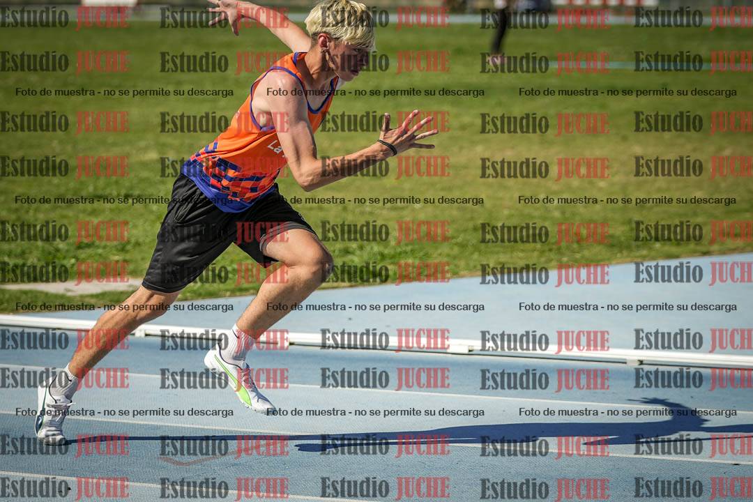 Fotos de los 400 m llanos de varones