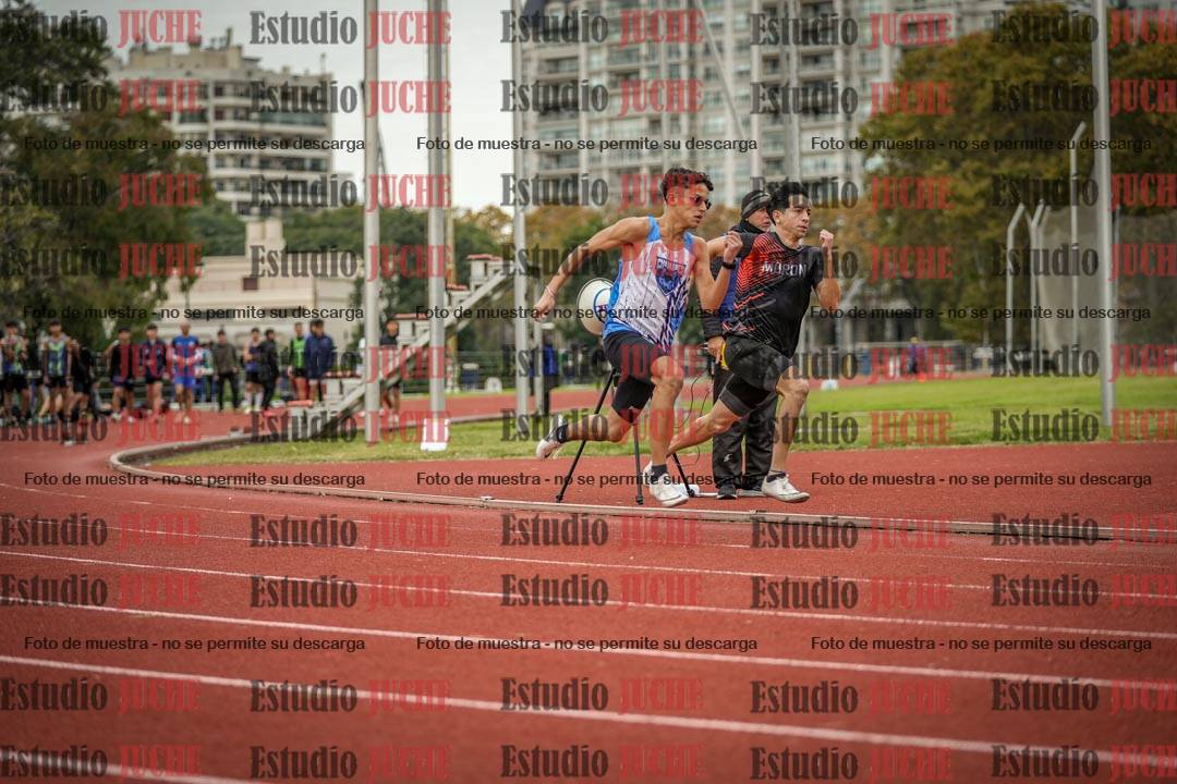 Fotos de los 200 m llanos de varones