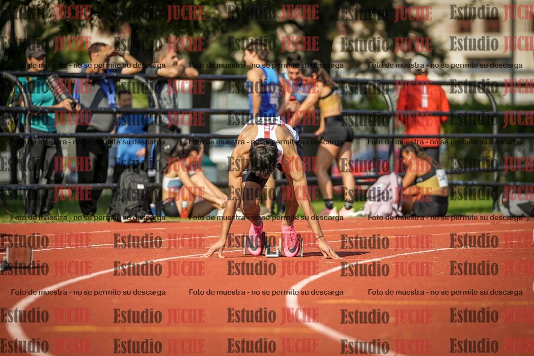 Fotos de los 200 m llanos de varones