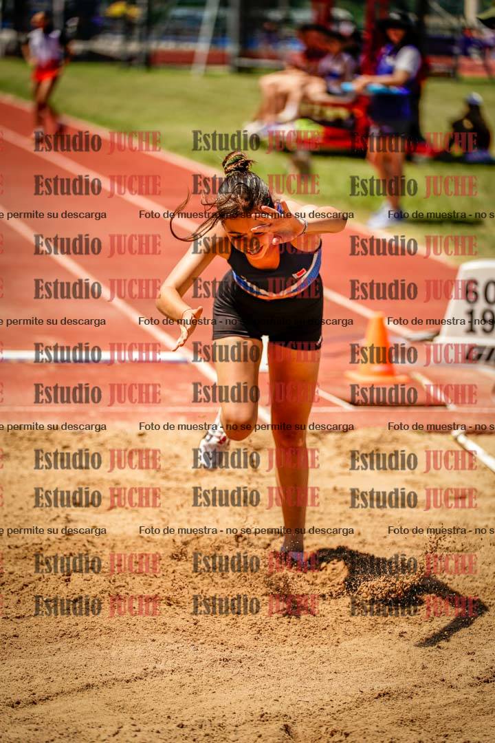 Fotos del salto en largo de mujeres - U14