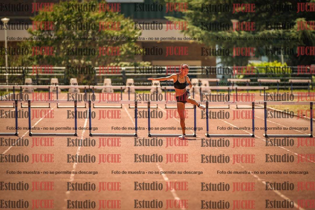 Fotos de los 400 m con vallas de mujeres