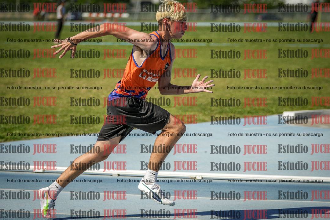 Fotos de los 400 m llanos de varones
