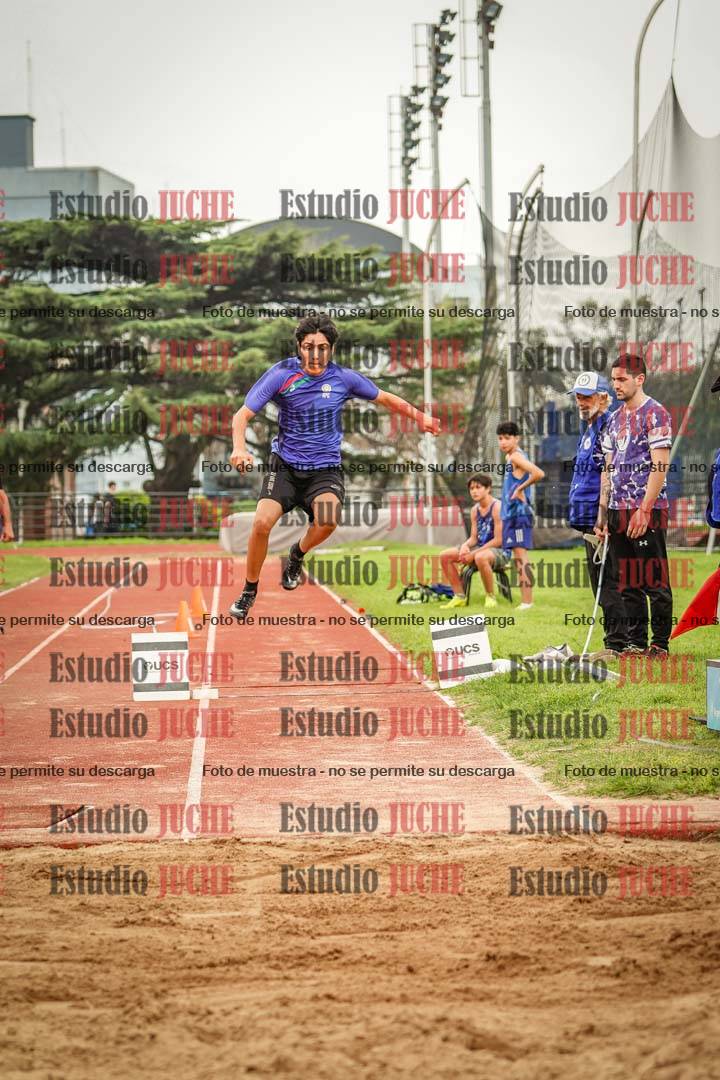 Fotos del salto triple de varones