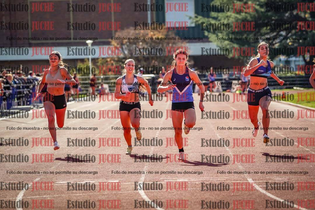 Fotos de los 100 m llanos de mujeres