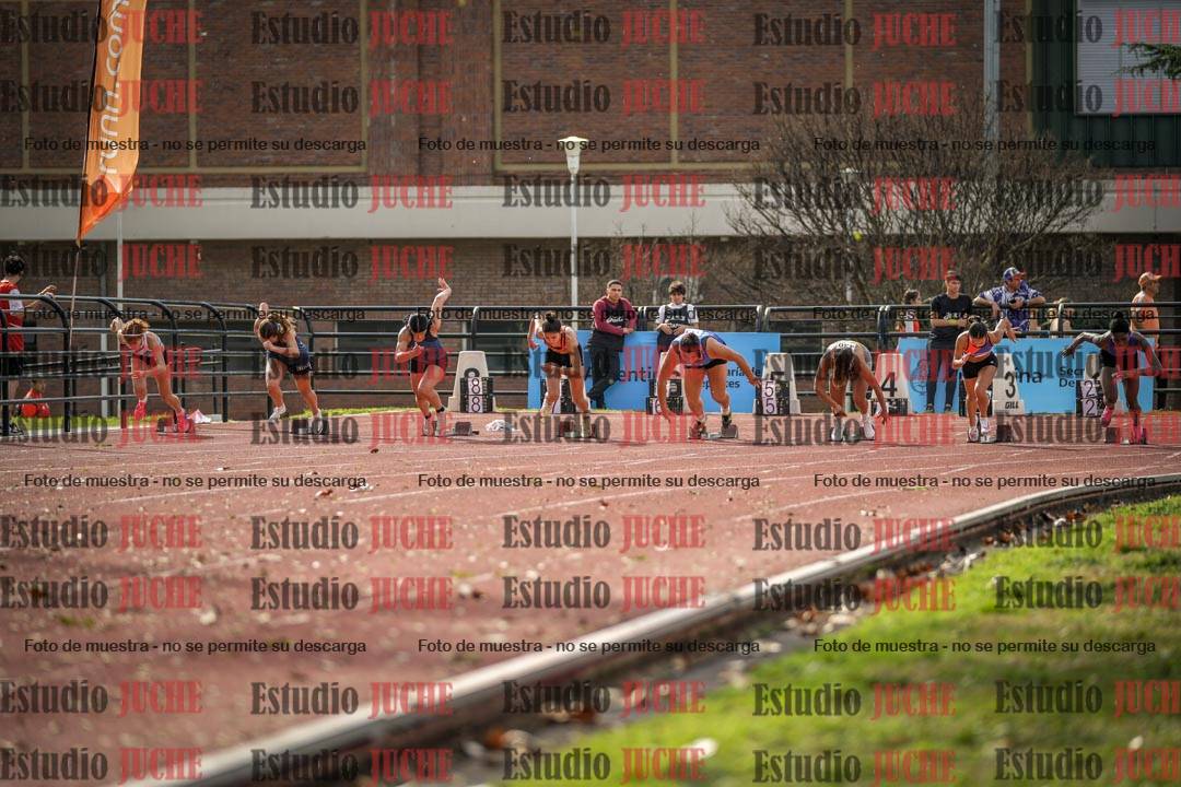 Fotos de los 100 m llanos de mujeres