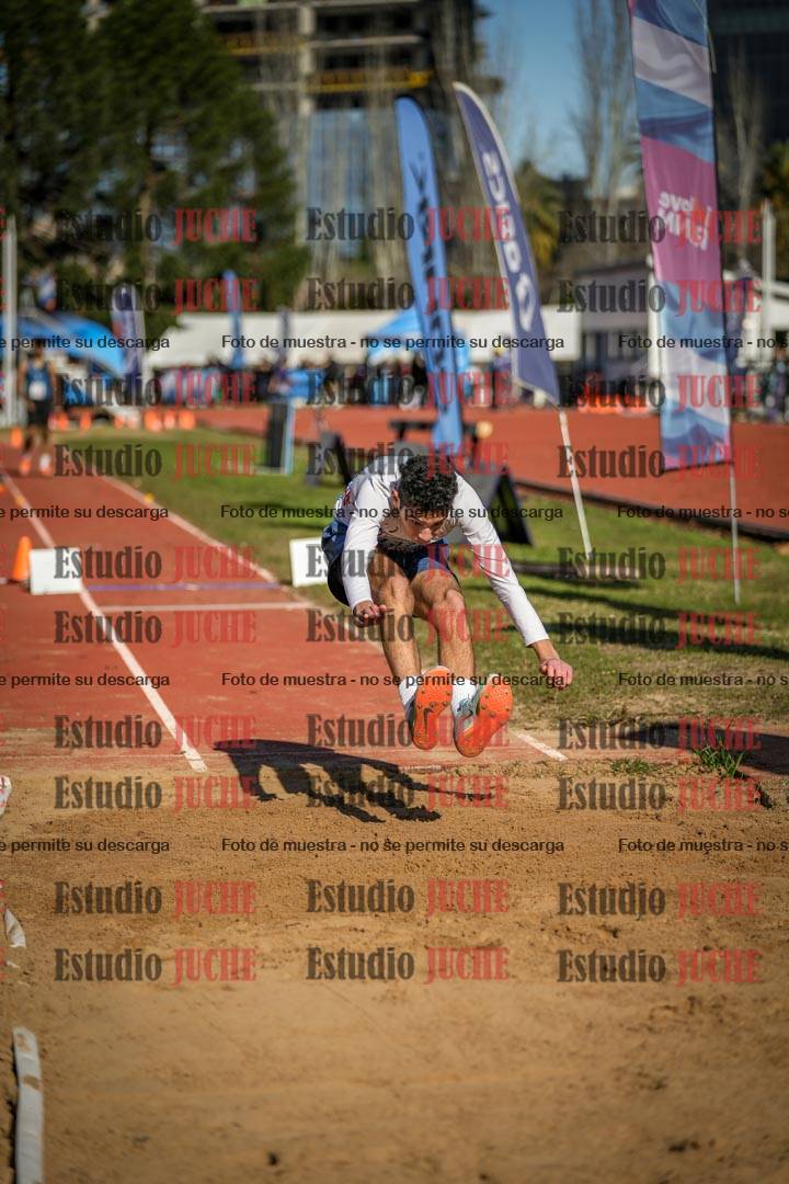 Fotos del salto triple de varones