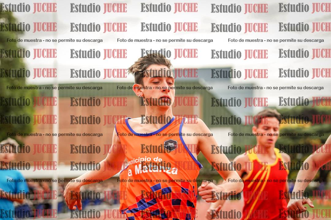 Fotos de los 100 m llanos de varones