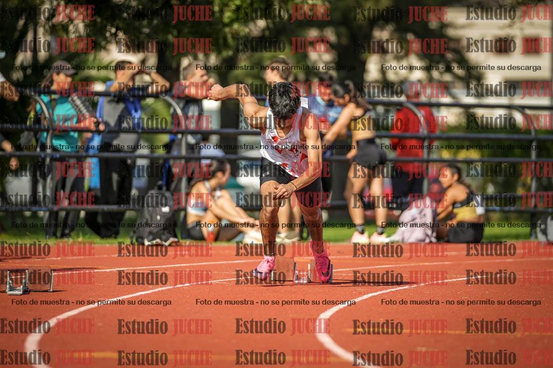 Fotos de los 200 m llanos de varones