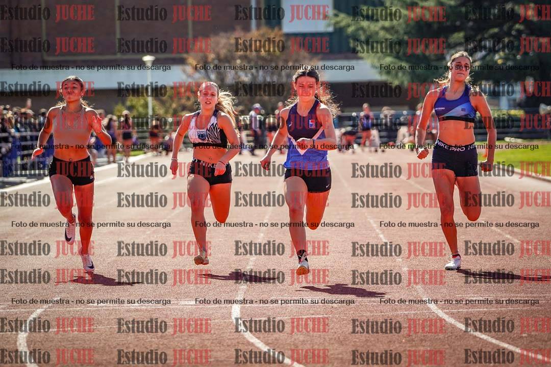 Fotos de los 100 m llanos de mujeres