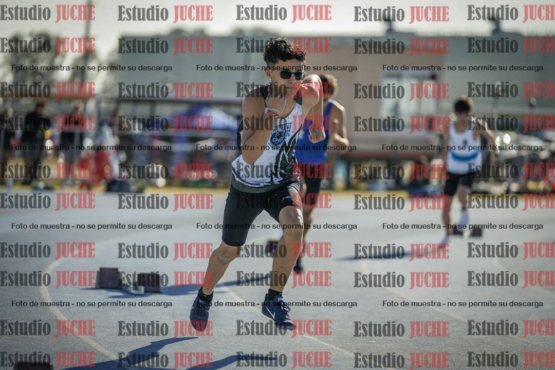 Fotos de los 400 m llanos de varones