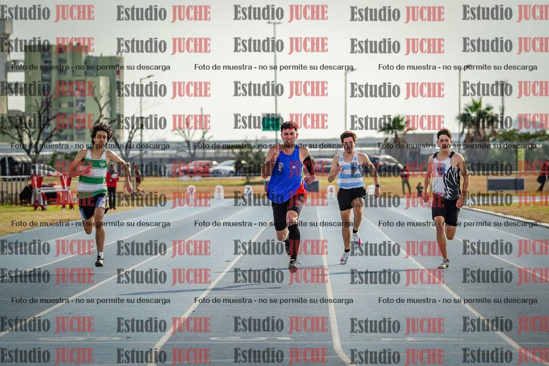Fotos de los 200 m llanos de varones