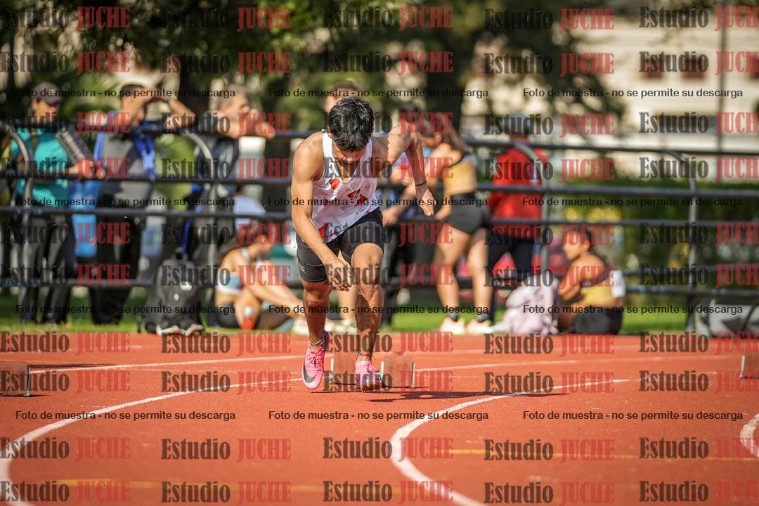 Fotos de los 200 m llanos de varones