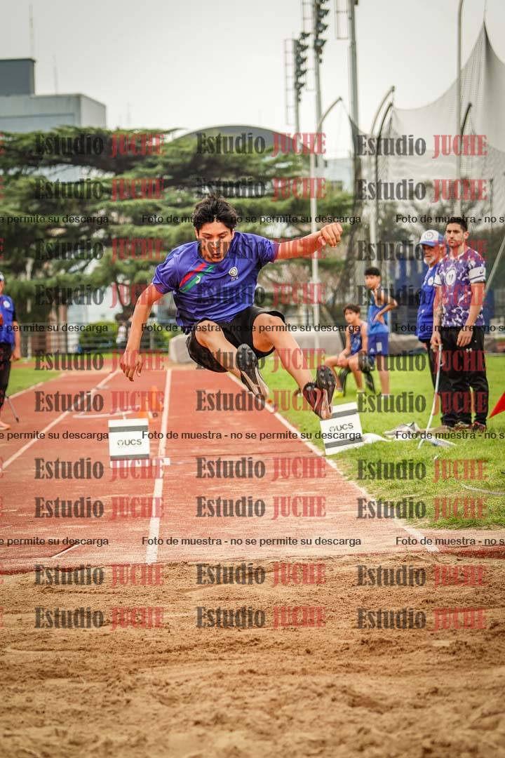Fotos del salto triple de varones