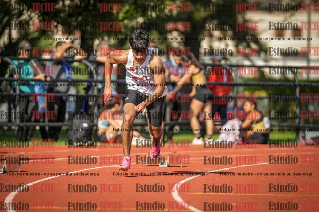 Fotos de los 200 m llanos de varones