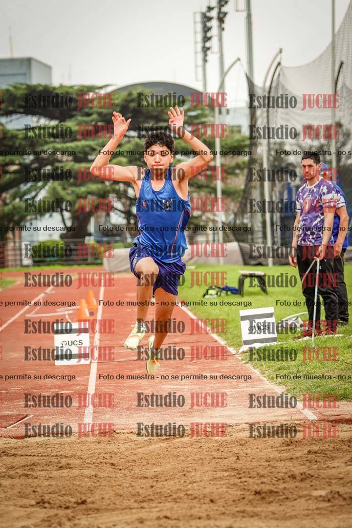 Fotos del salto triple de varones