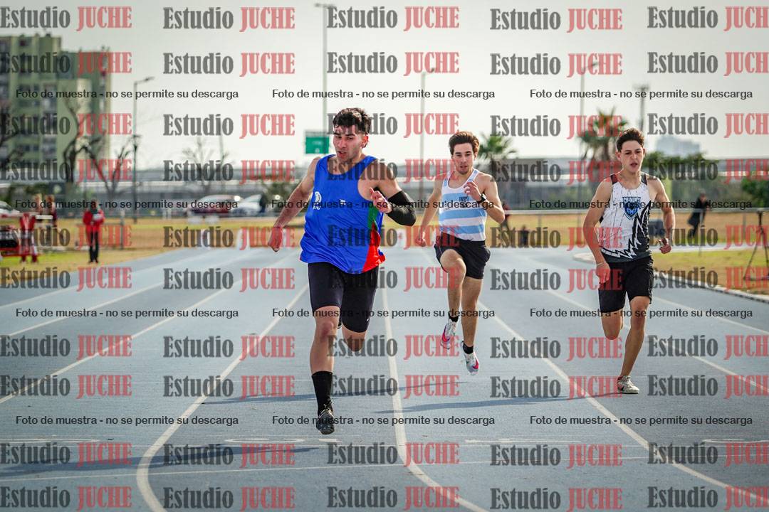 Fotos de los 200 m llanos de varones