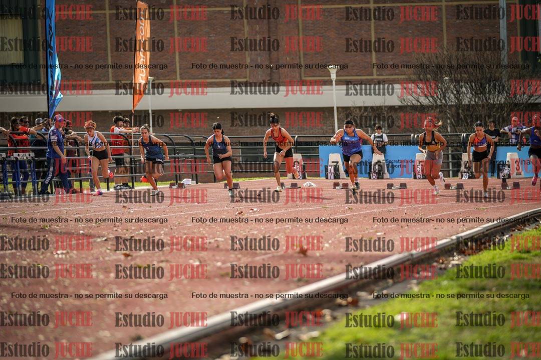 Fotos de los 100 m llanos de mujeres