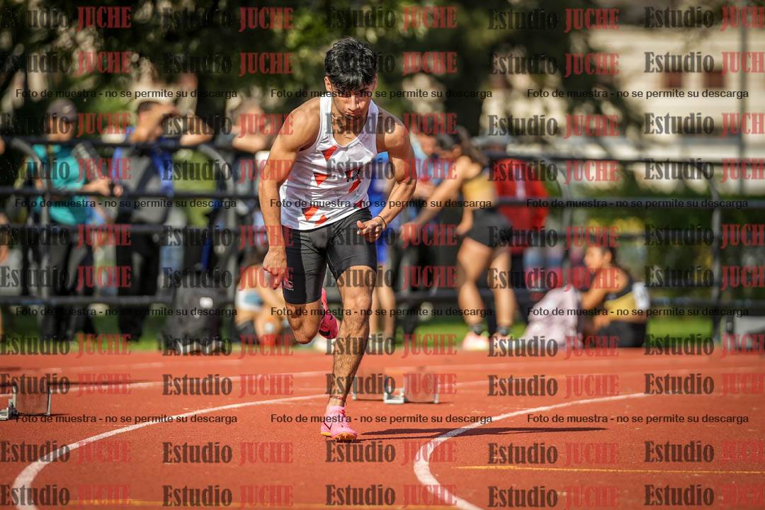 Fotos de los 200 m llanos de varones