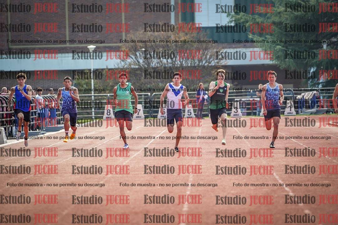 Fotos de los 200 m llanos de varones