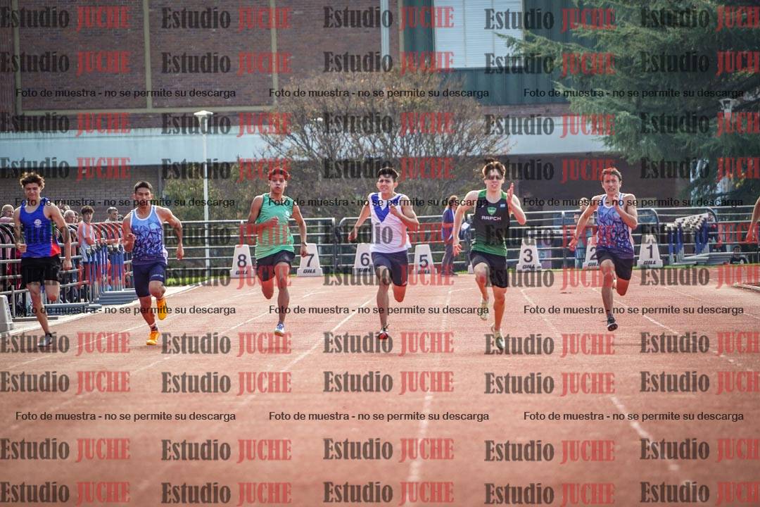 Fotos de los 200 m llanos de varones