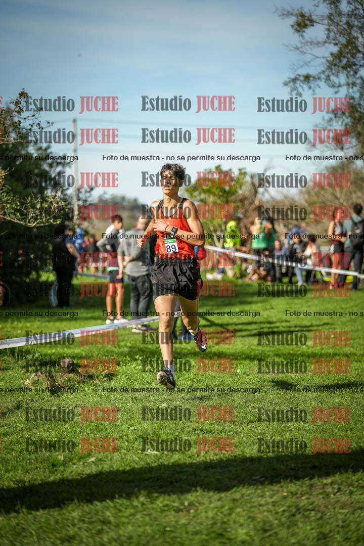 Fotos de la llegada del cross de 3000 m